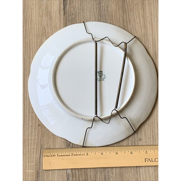 Jaeger J&C Louise Bavaria Germany Porcelain Wall Plate - Apples On Tree JAE50 - Picture 4 of 8